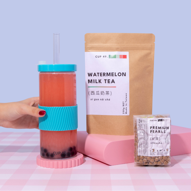Watermelon Milk Tea