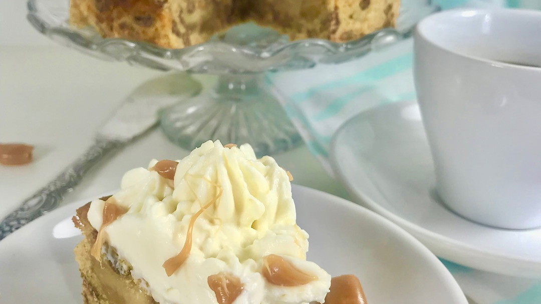 Image of Chocolate chip cookietårta med cheesecakefrosting