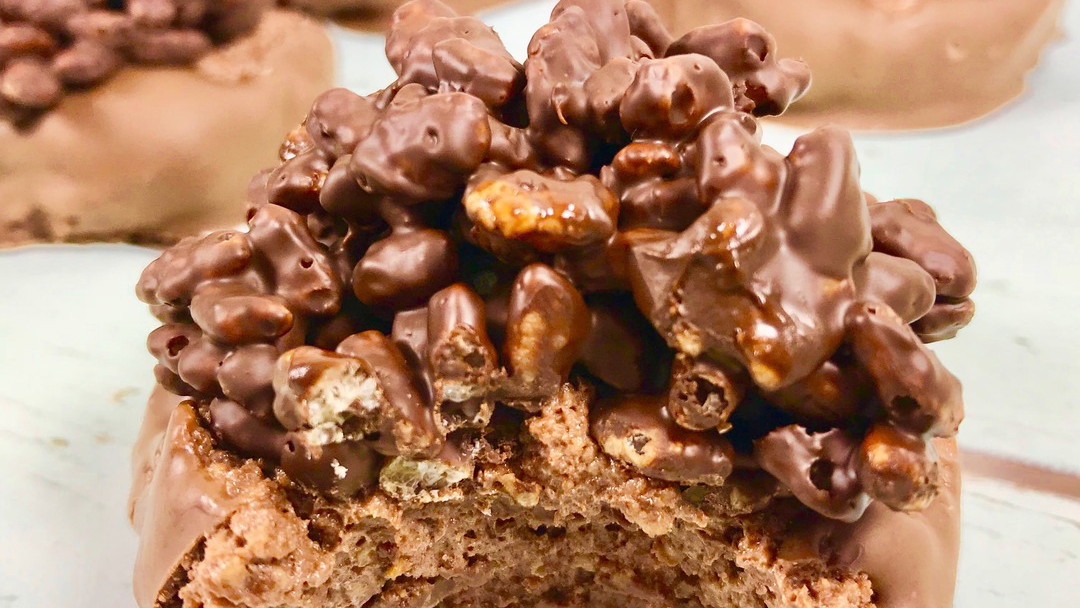 Image of Chokladbollskakor med krisptäcke