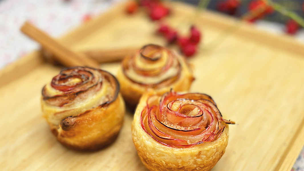 Image of Apfel-Rosen-Muffins von der Gewürzmühle Brecht
