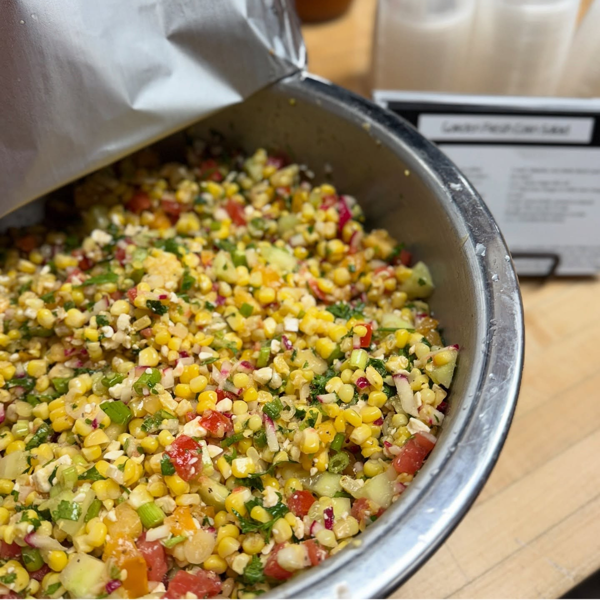 Garden Fresh Corn Salad