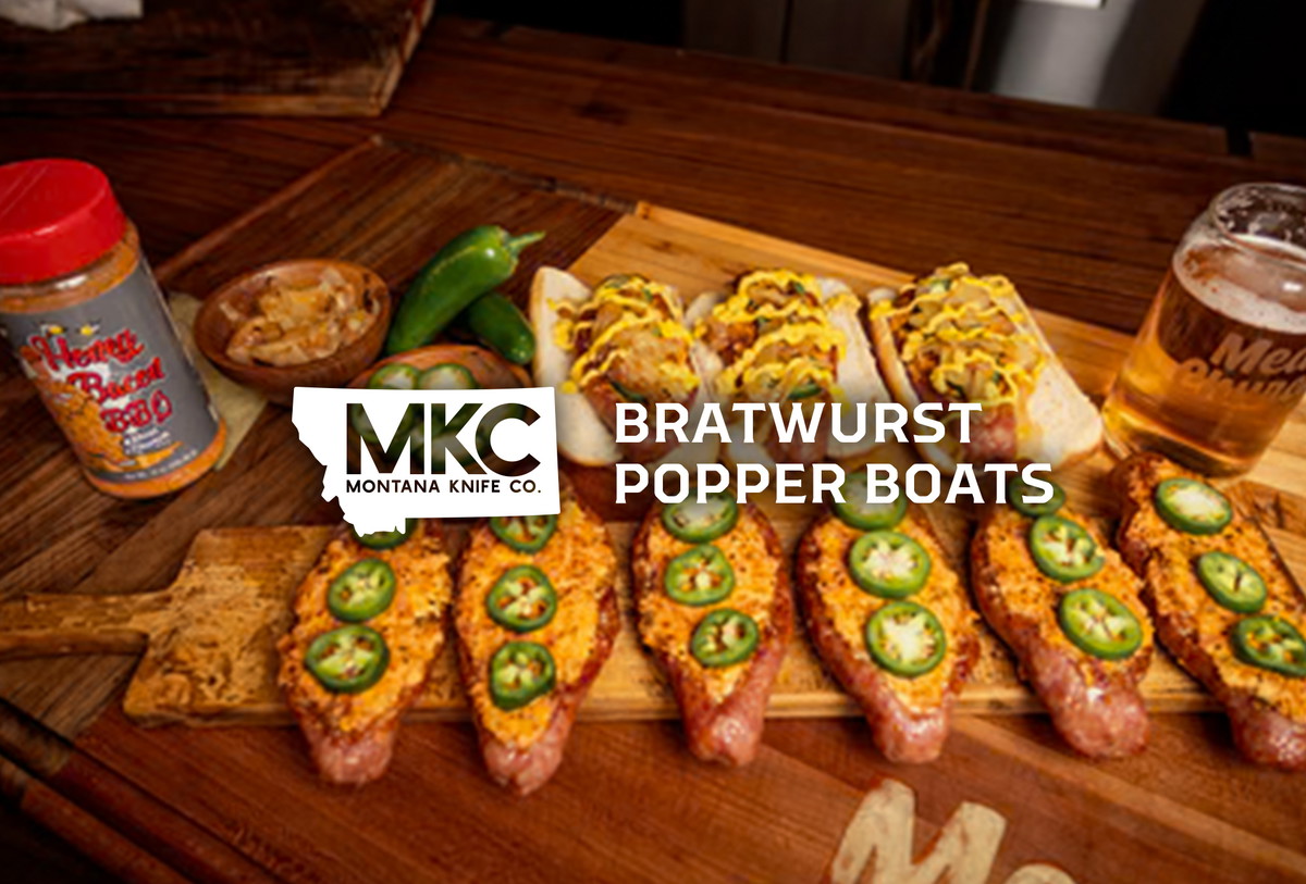 Bratwurst Popper Boats