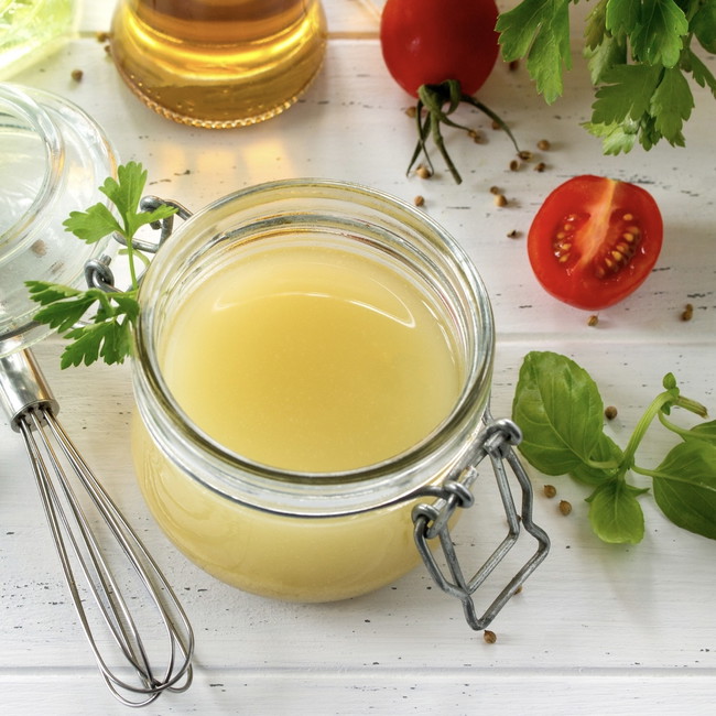 Image of one onion vinaigrette