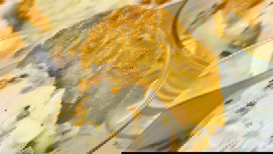Image of Nötkrokantglass med havreflarnkrisp