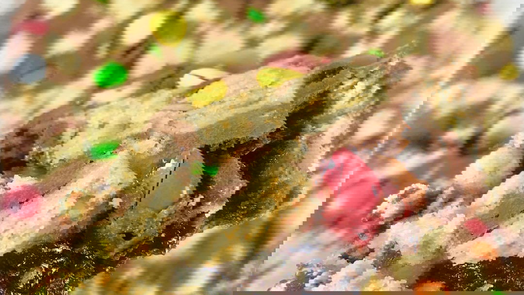 Image of Amerikansk kladdkaka med smultäcke och non-stop