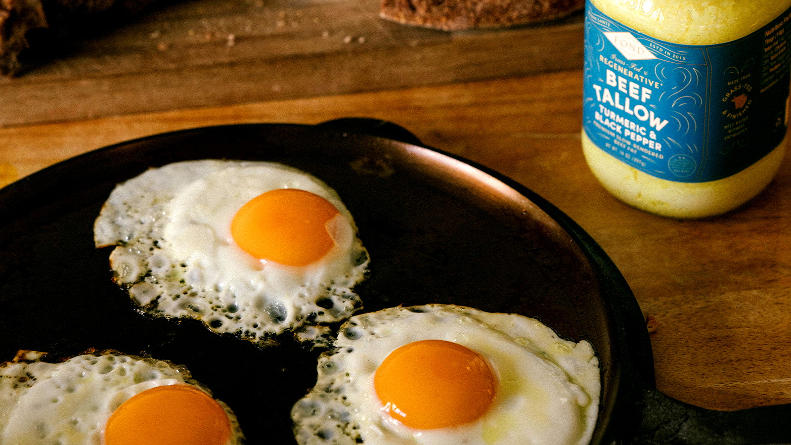 Image of Tallow Fried Eggs