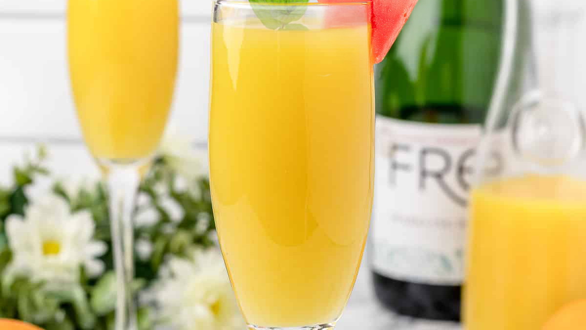 Image of Watermelon Rosé Summer Mimosa