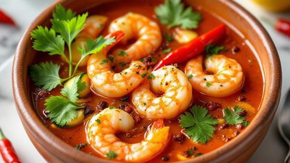 Image of Recette de Soupe aux crevettes (Caldo de Camarón)