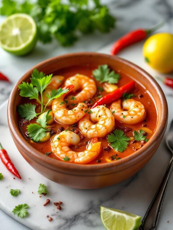 Recette de Soupe aux crevettes (Caldo de Camarón)