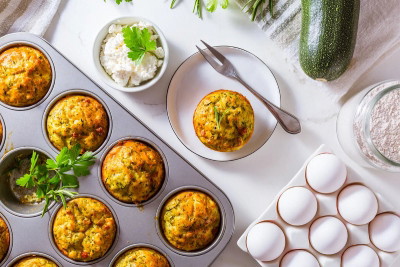 Image of Collagen Protein Zucchini Muffins