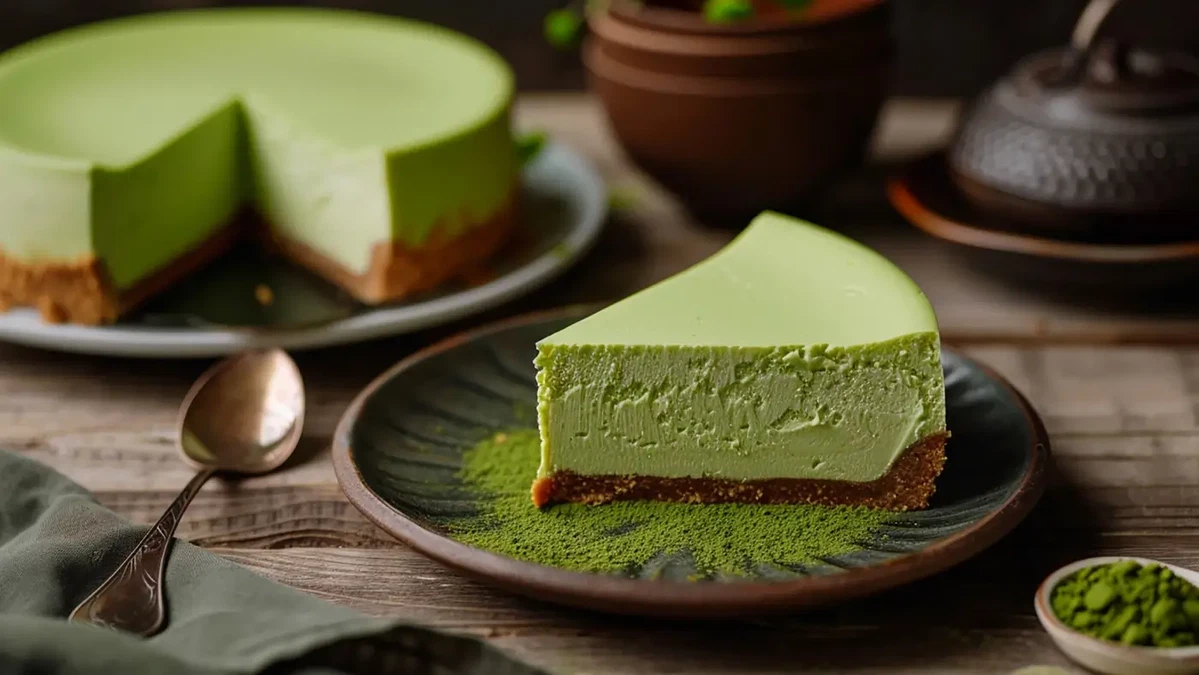 Ricetta della cheesecake Matcha