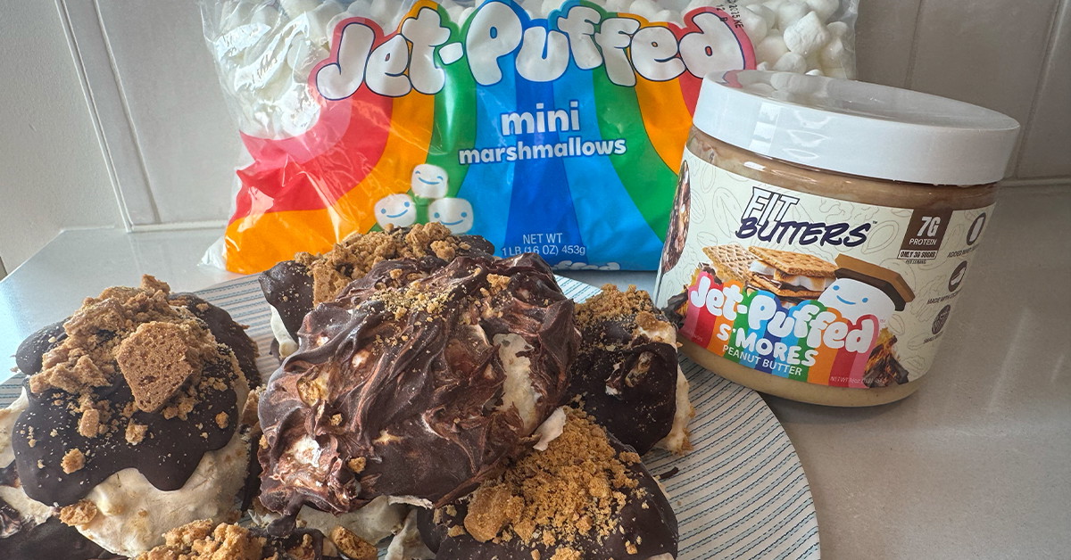 Frozen Jet-Puffed® S'mores Fit Butters Yogurt Clusters
