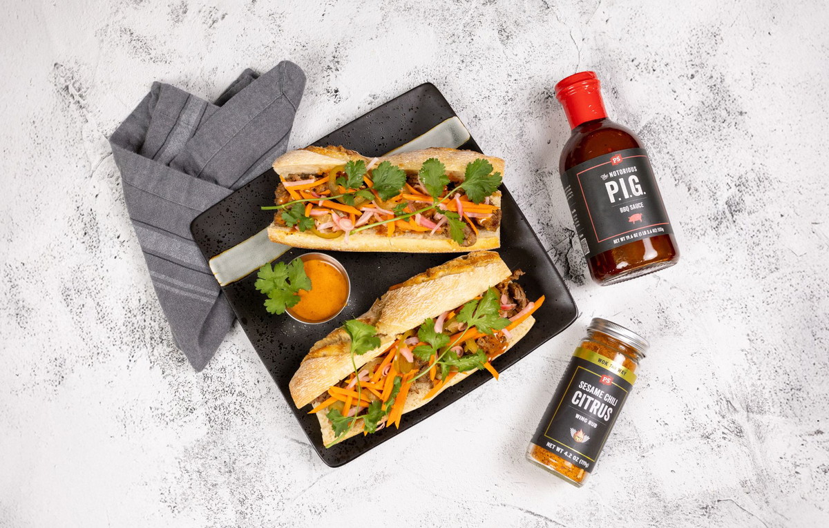 Notorious P.I.G. Shaved Beef Banh Mi