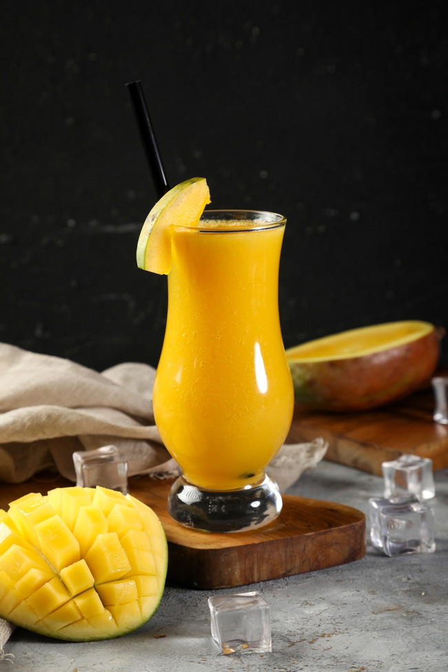 FNN Mango With Nata De Coco Slushi