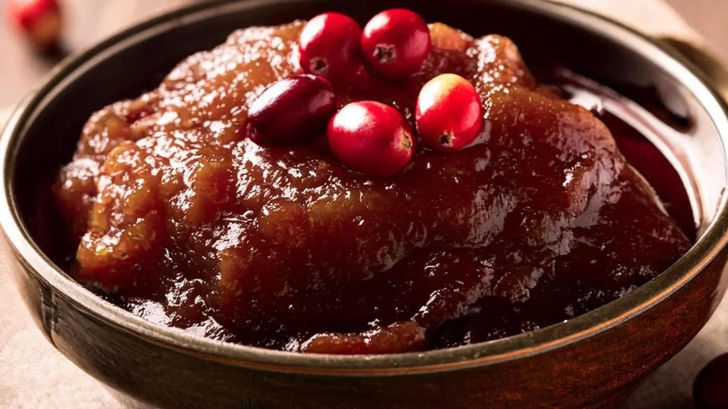 Image of Mustard Cranberry sauce