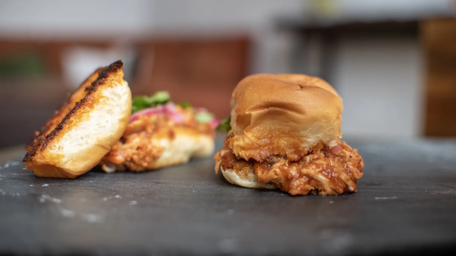 Image of Masala Pulled Pork Sliders