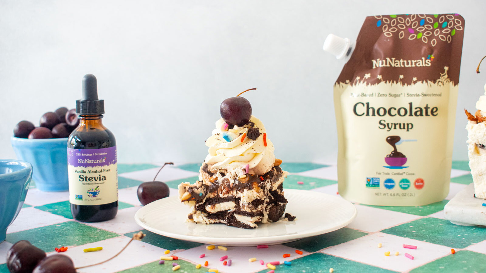 Banana Split Icebox Cake – NuNaturals