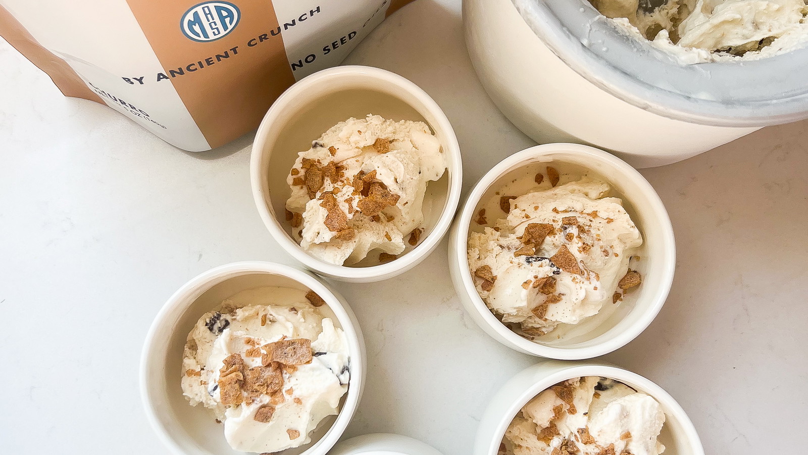 Image of S’more Ice Cream with MASA Churro
