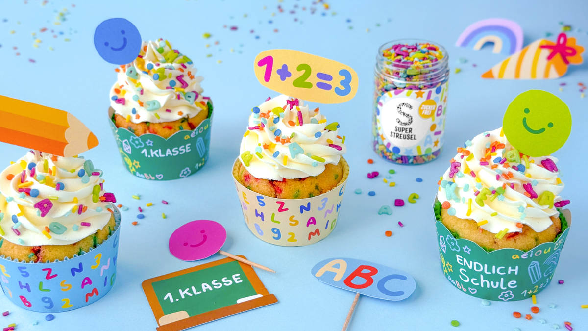 Cupcakes zur Einschulung