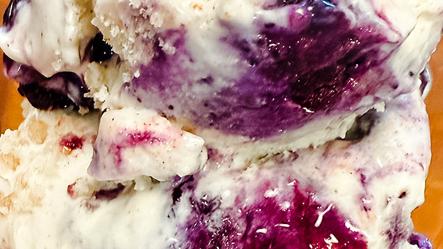Image of Blueberry Crumble Ice Cream