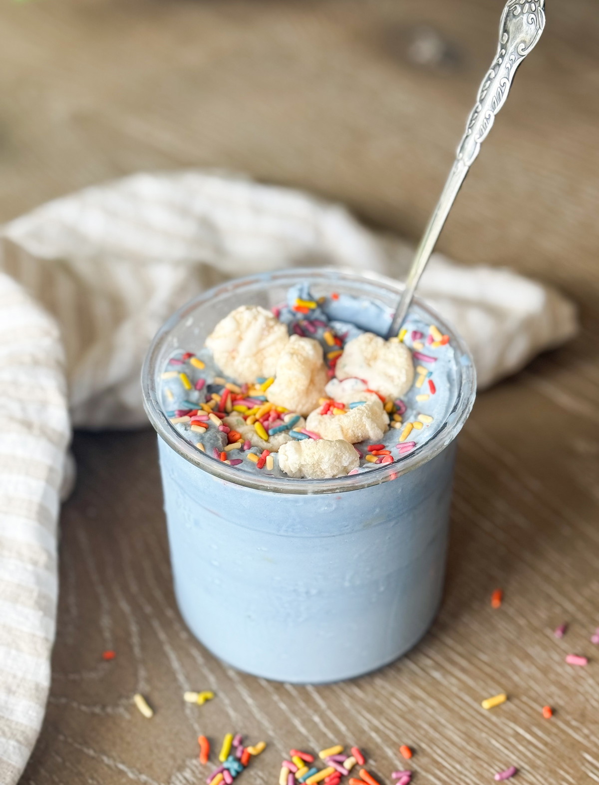 High Protein Cake Batter Ninja Creami Blizzard