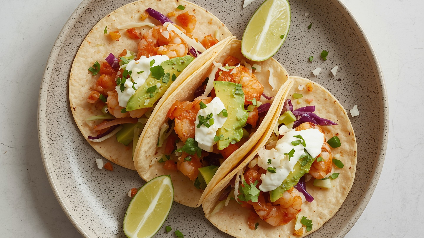 Image of Shrimp Tacos with Slaw Recipe
