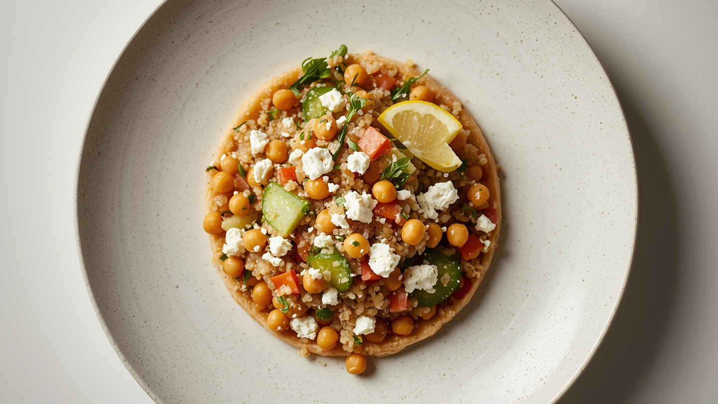 Image of Quinoa Salad with Chickpeas Recipe