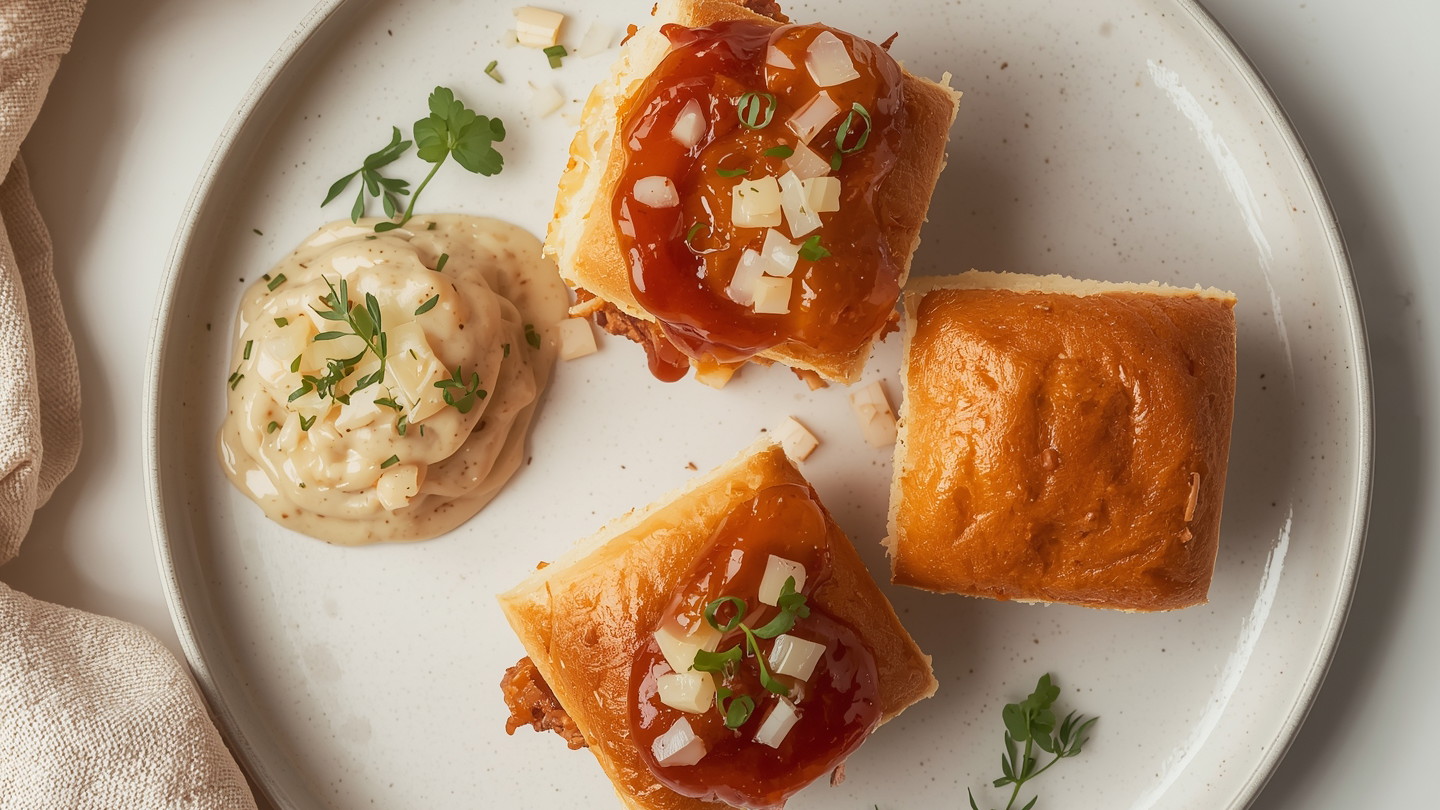 Image of BBQ Chicken Sliders Recipe