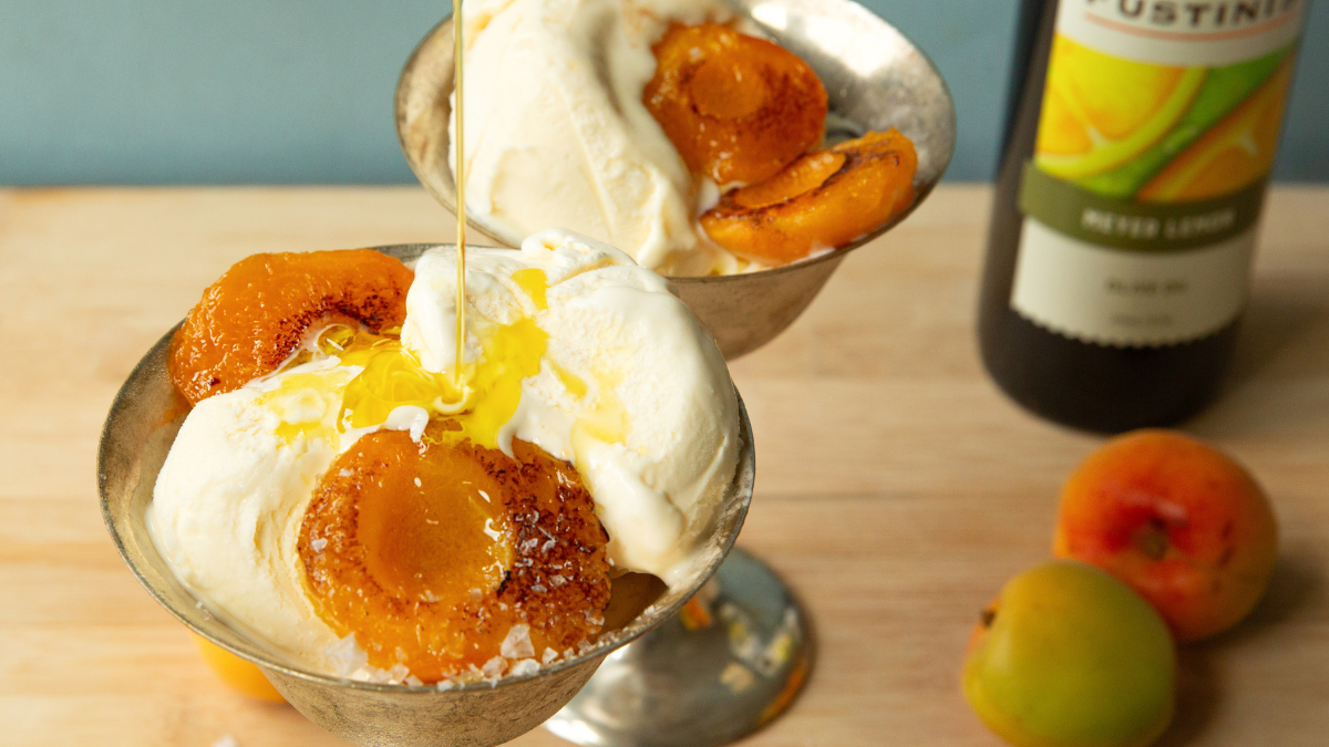 Image of Meyer Lemon Olive Oil Drizzled Sundae