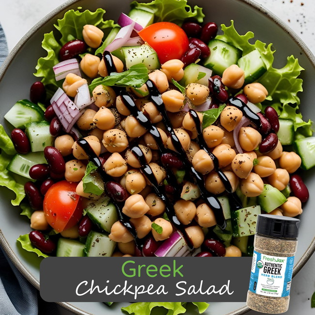 Image of Greek Chickpea Salad