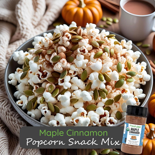 Image of Maple Cinnamon Popcorn Snack Mix