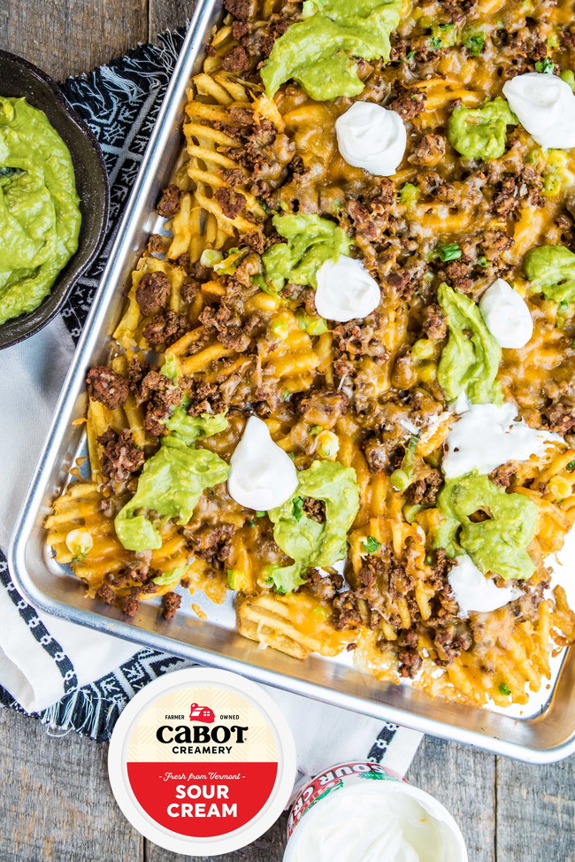 Image of Taco Waffle Fry Nachos