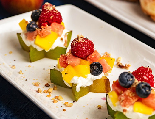 Image of Deconstructed Citrus & Berry Parfait