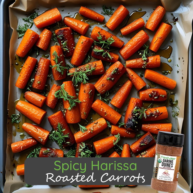 Image of Spicy Harissa Roasted Carrots