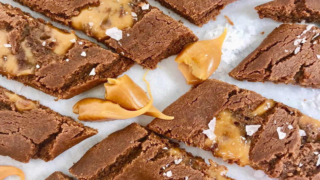 Image of Chokladsnittar med salt kola