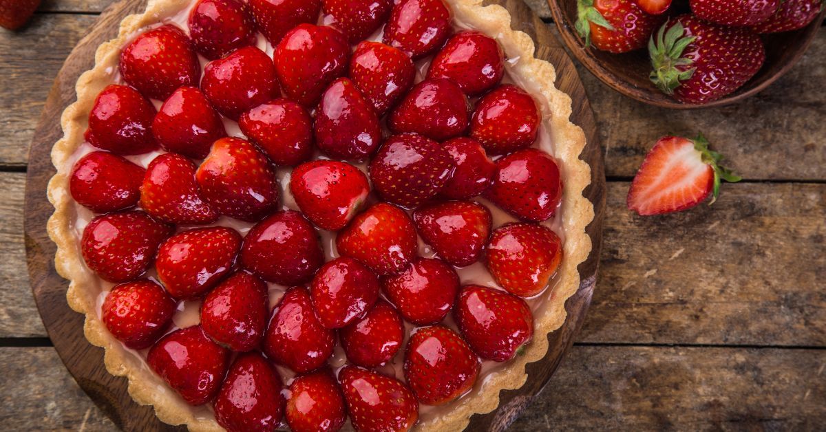 🥣 Tarte aux fraises brillante & crousti-fondante 🍓✨