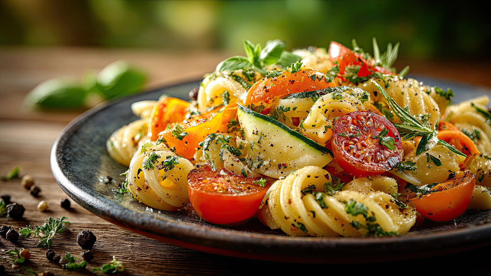 Image of Citrus & Herb Pasta with Herbs of Naples Balsamic