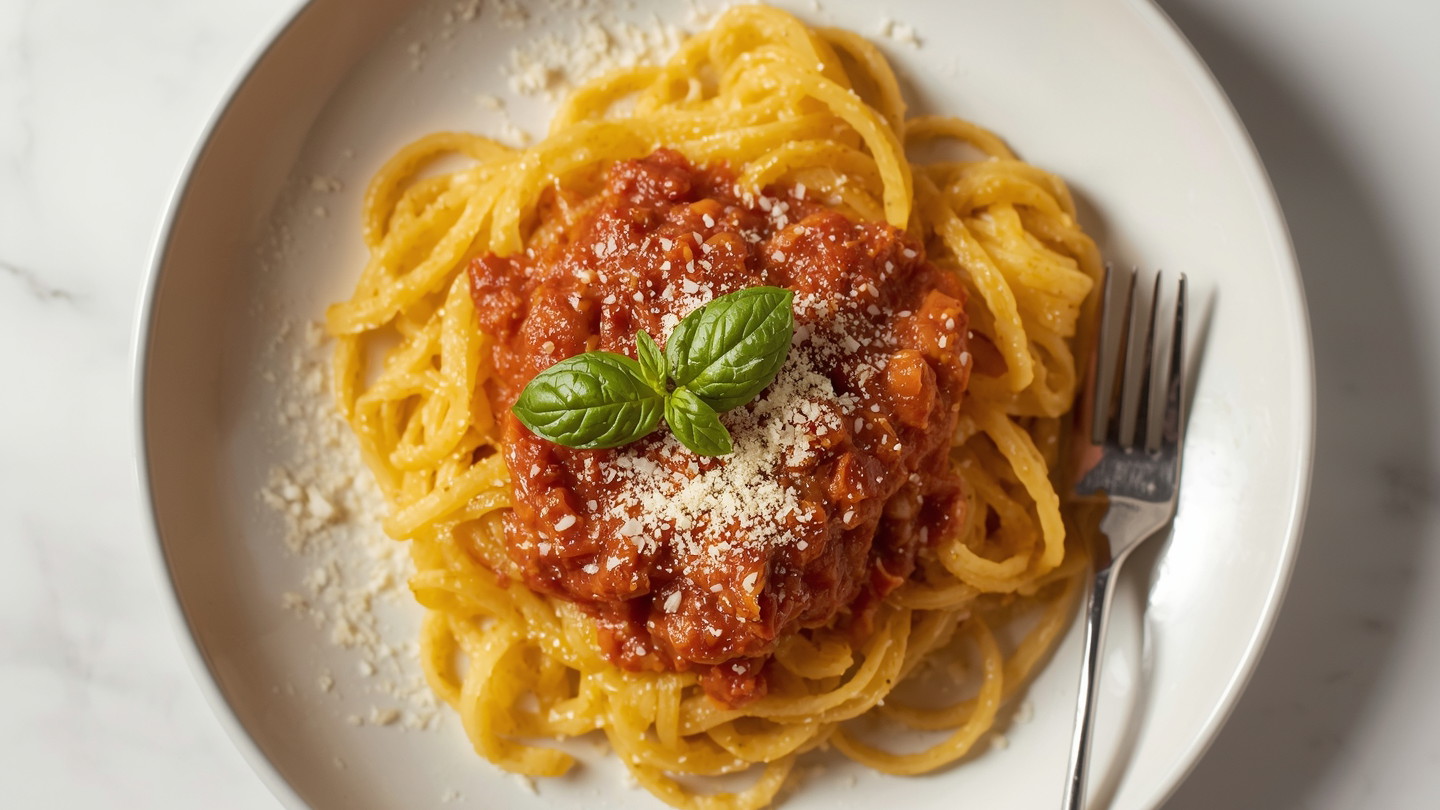 Image of Spaghetti Squash with Marinara Recipe