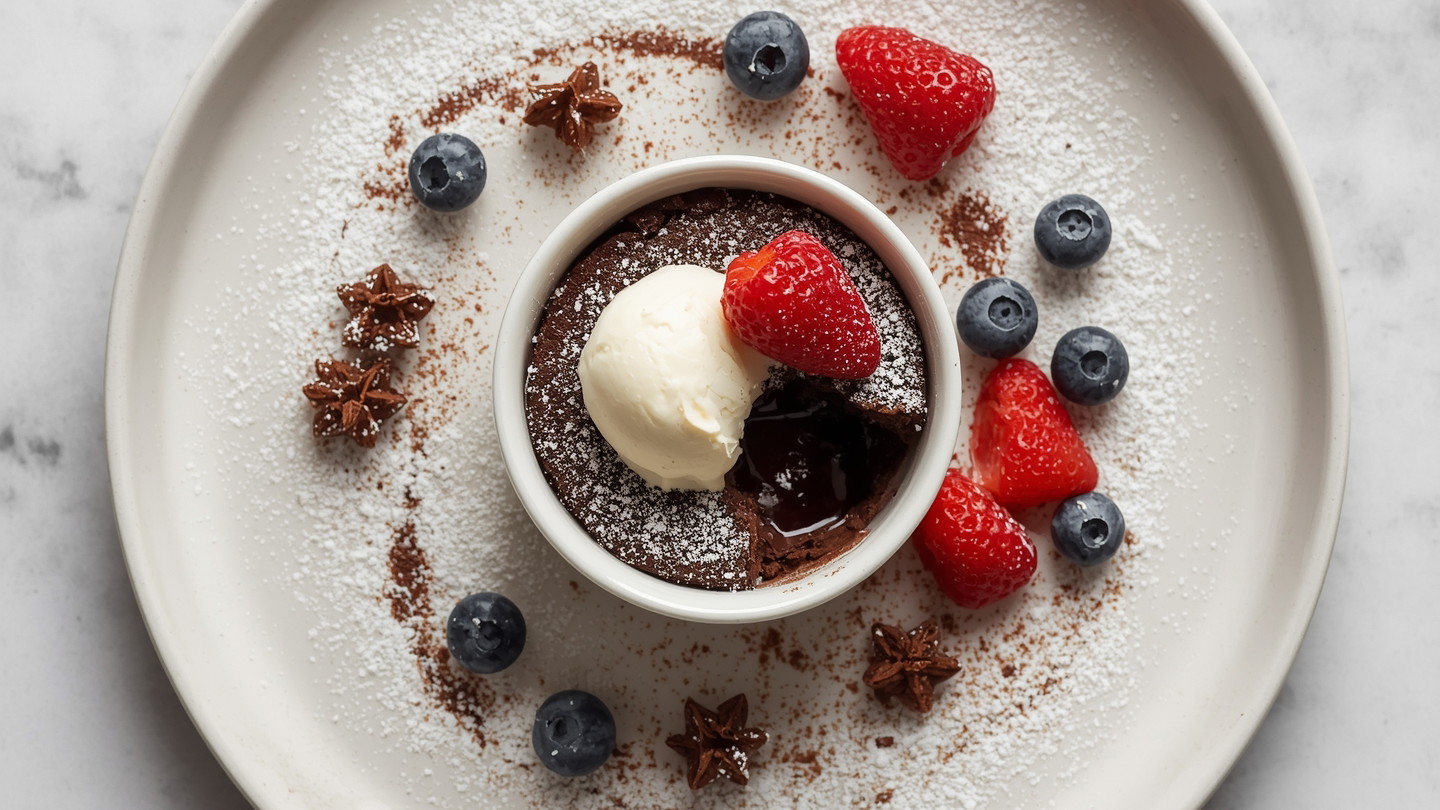 Image of Chocolate Lava Cake Recipe