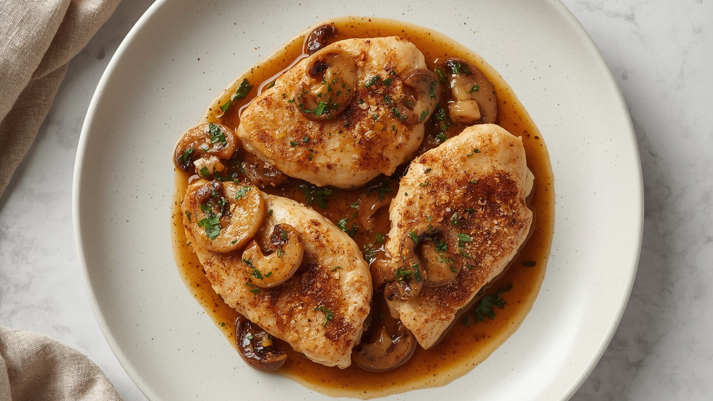Image of Chicken Marsala Recipe