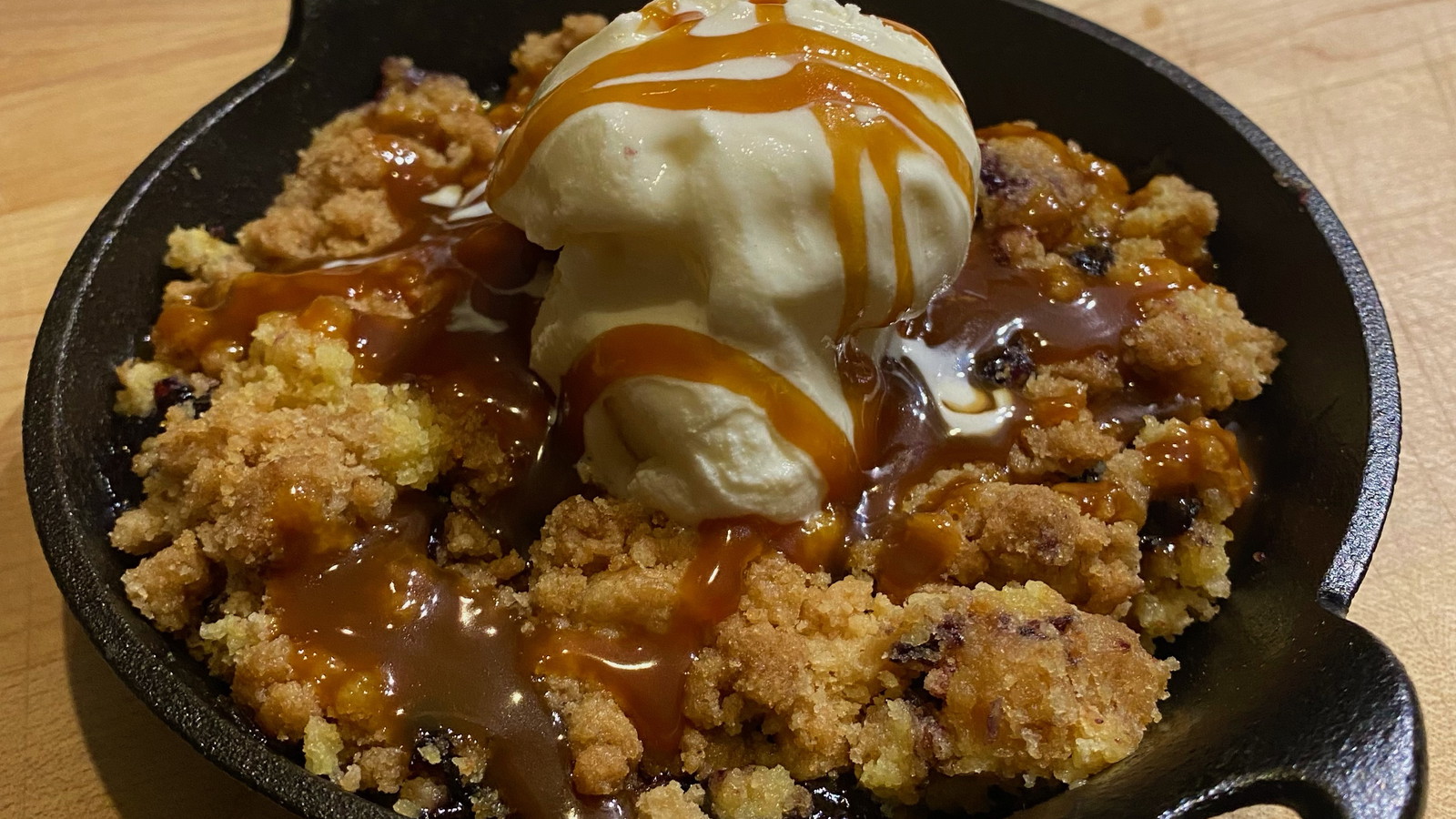 Image of Big Poppa’s Blueberry Dump Crumble Cake