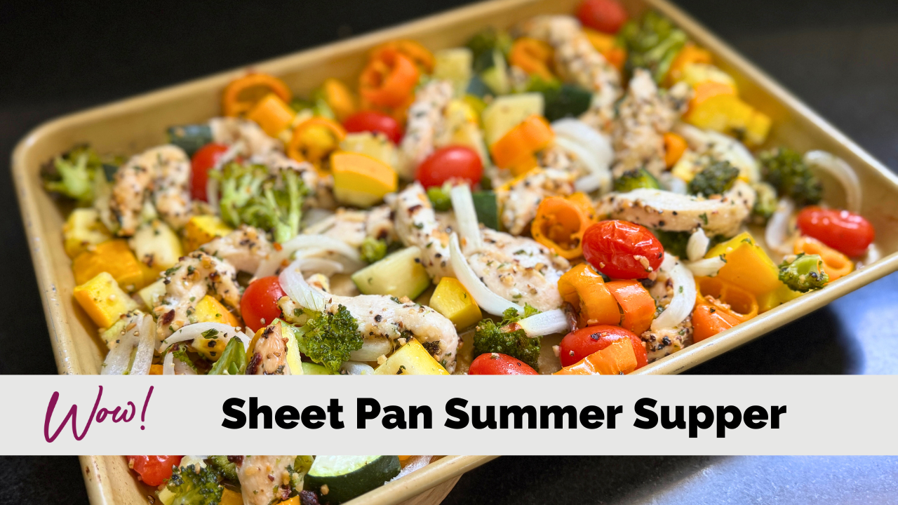 Image of Sheet Pan Summer Supper
