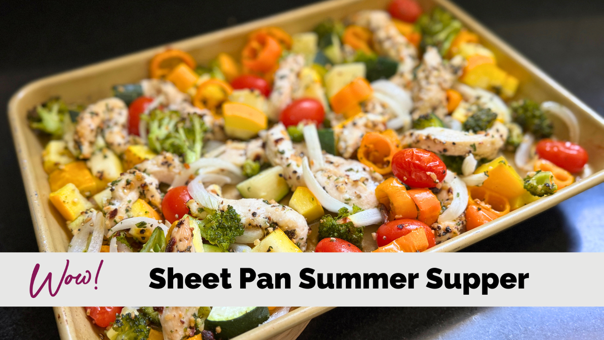 Sheet Pan Summer Supper