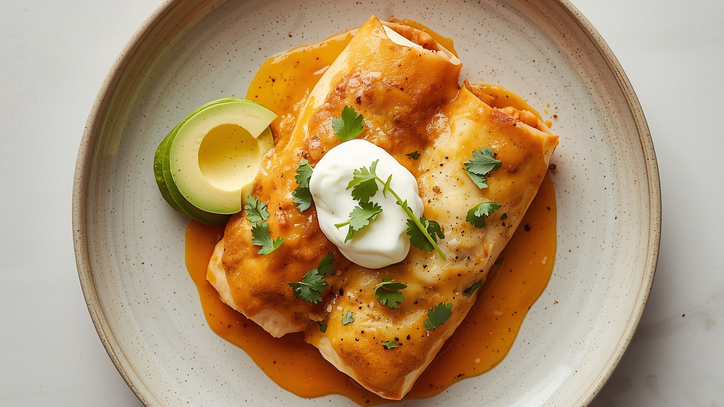 Image of Chicken Enchiladas Recipe 