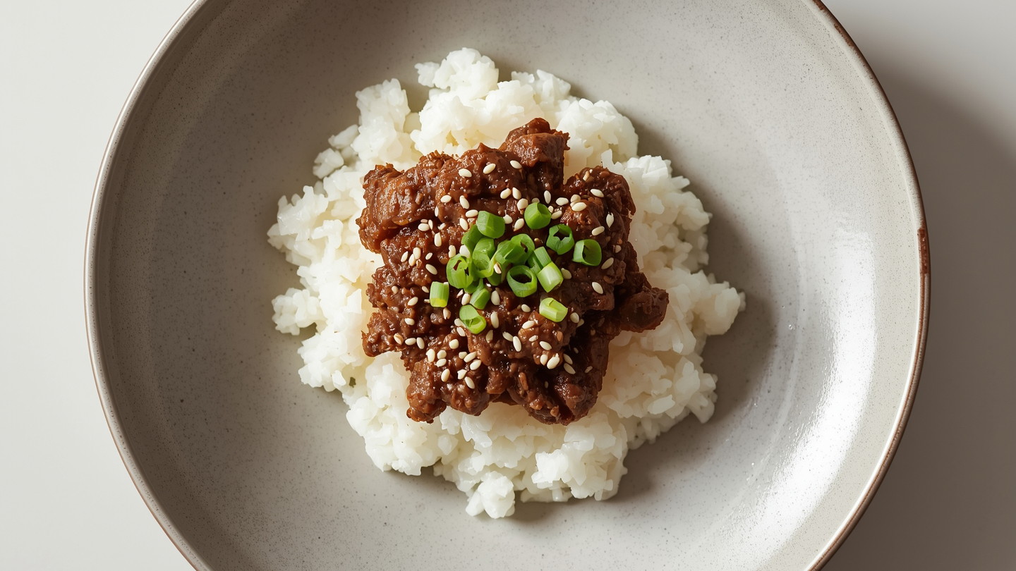 Image of Korean Beef Bowls Recipe