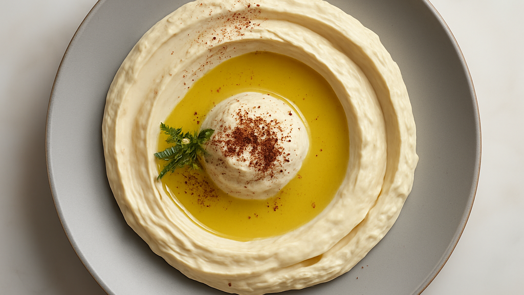 Image of Roasted Garlic Hummus Recipe