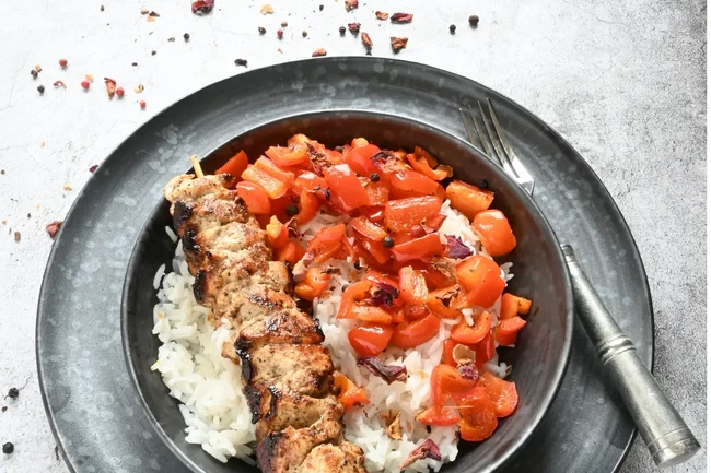 Image of Pouletspiesse La vie en Rose