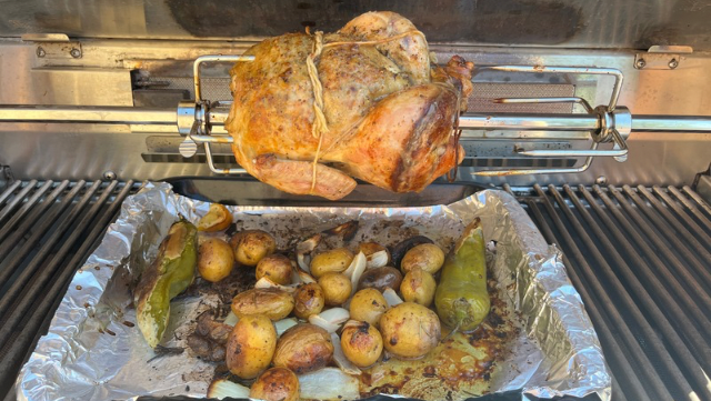 Image of Rotisserie Chicken and Potatoes 