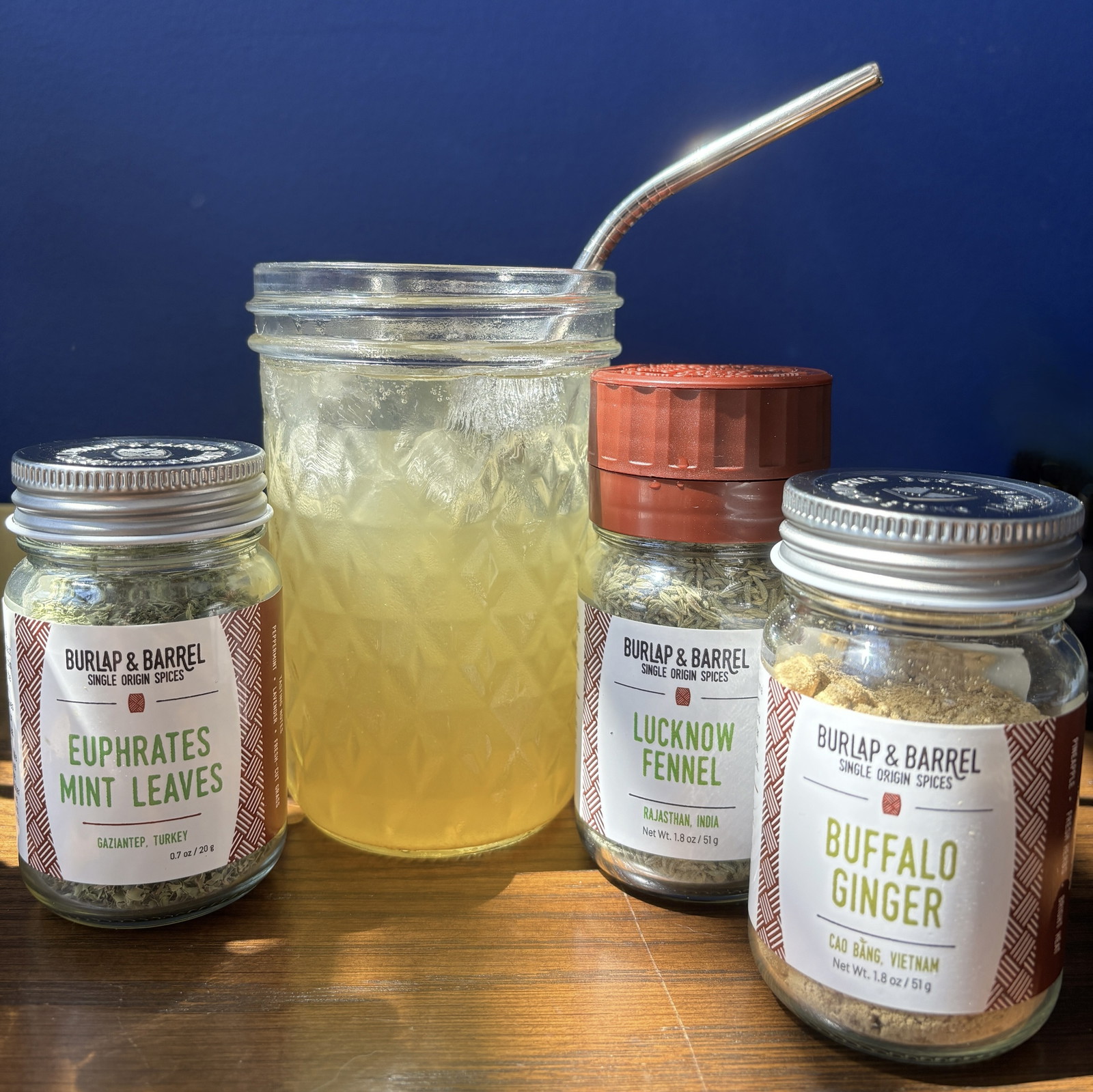 Image of Fennel Mint Ginger Iced Tea