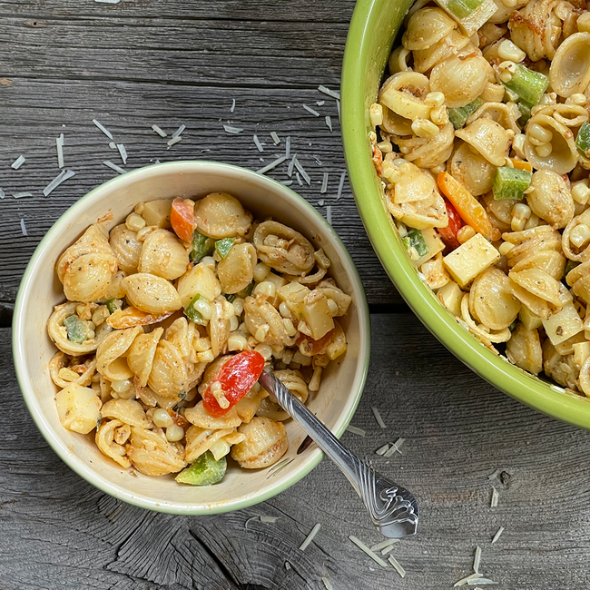 Street Corn Pasta Salad Recipe